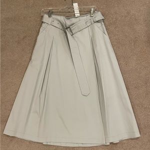 White House Black Market Grey Skirt